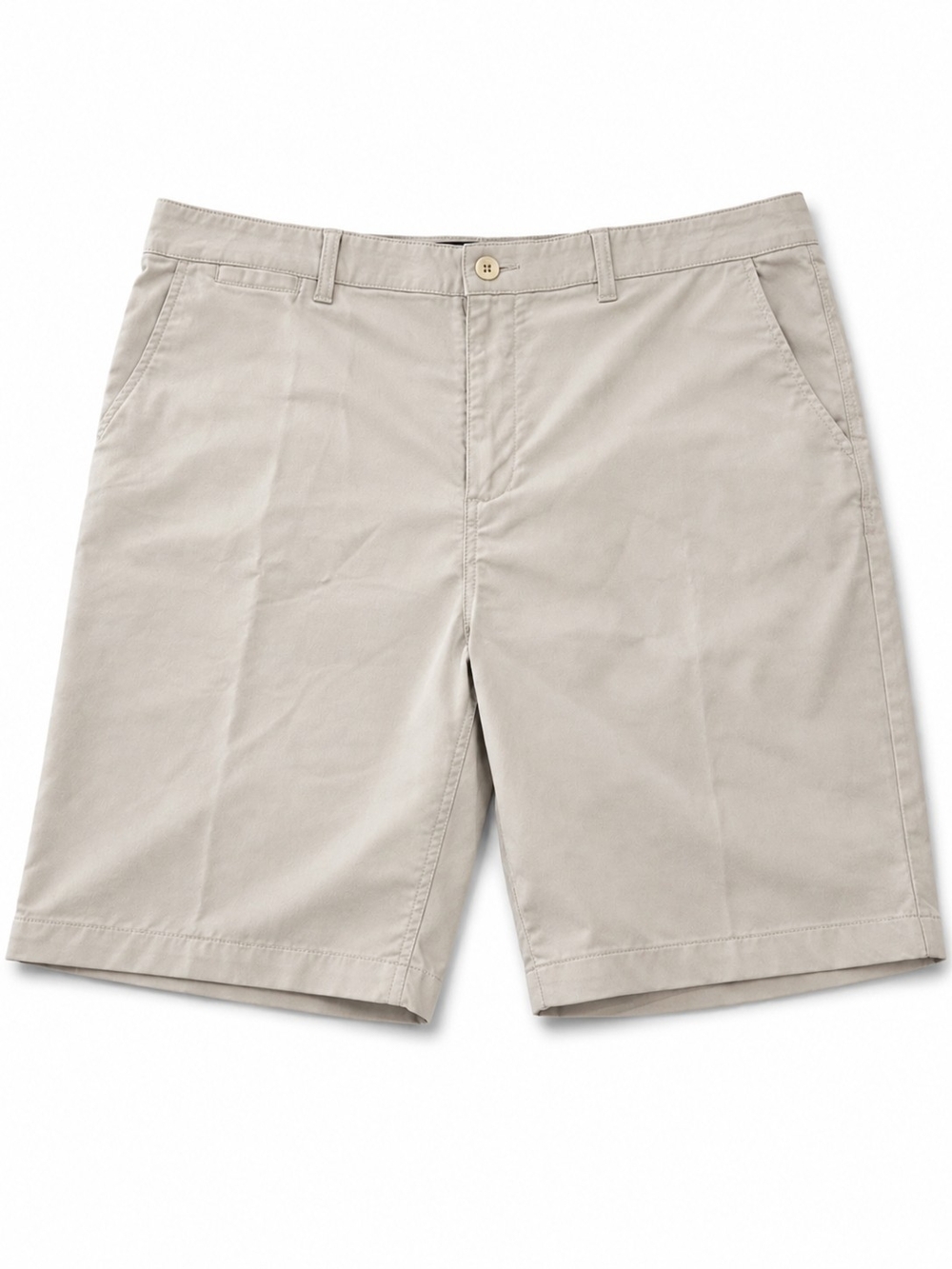 johnnie-O Men's Chino Shorts in Light Taupe